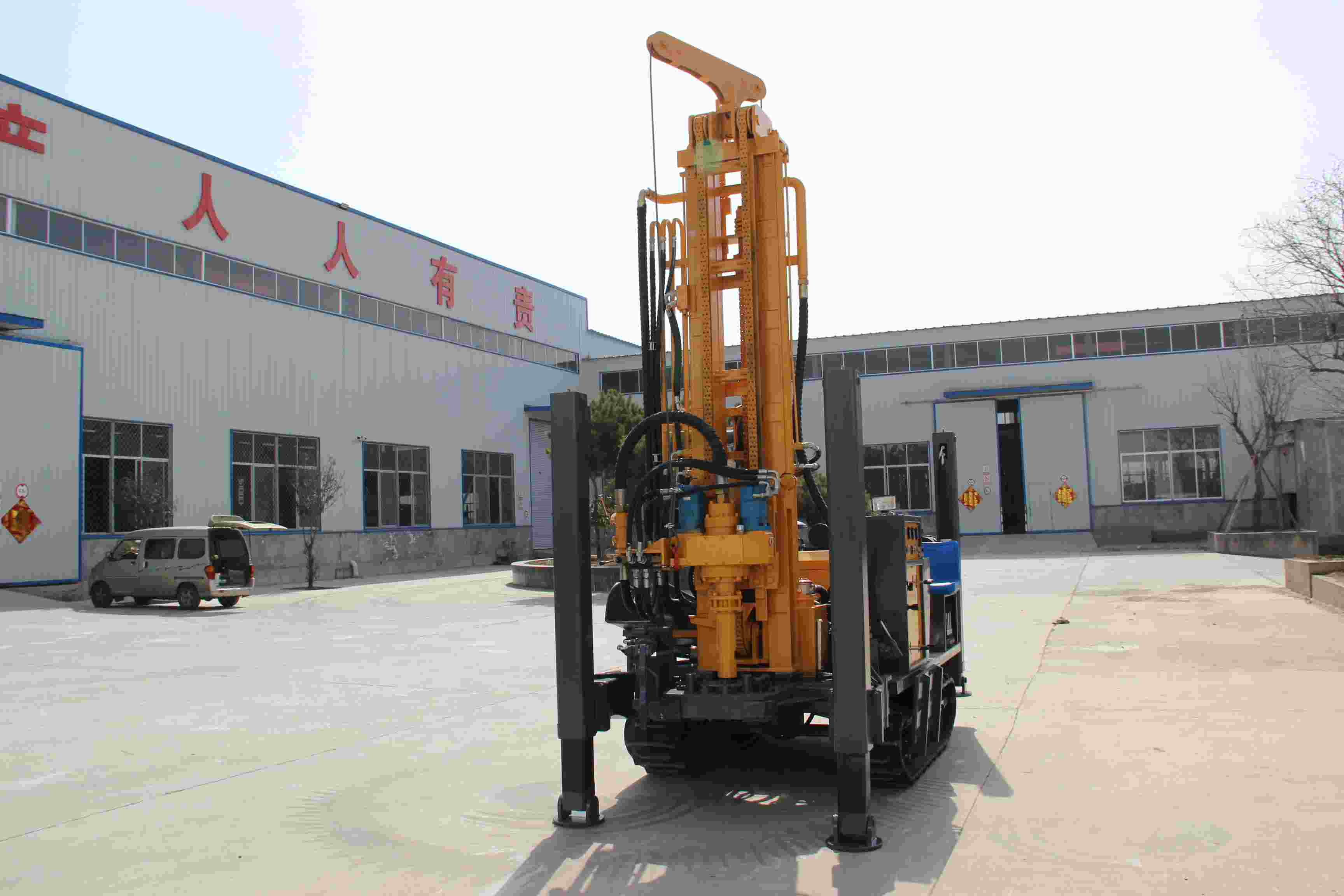 plataforma de perforación de pozos de agua water well drilling rig