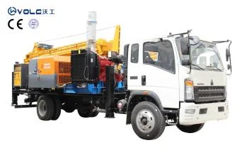 Truck-mounted water well drilling rig